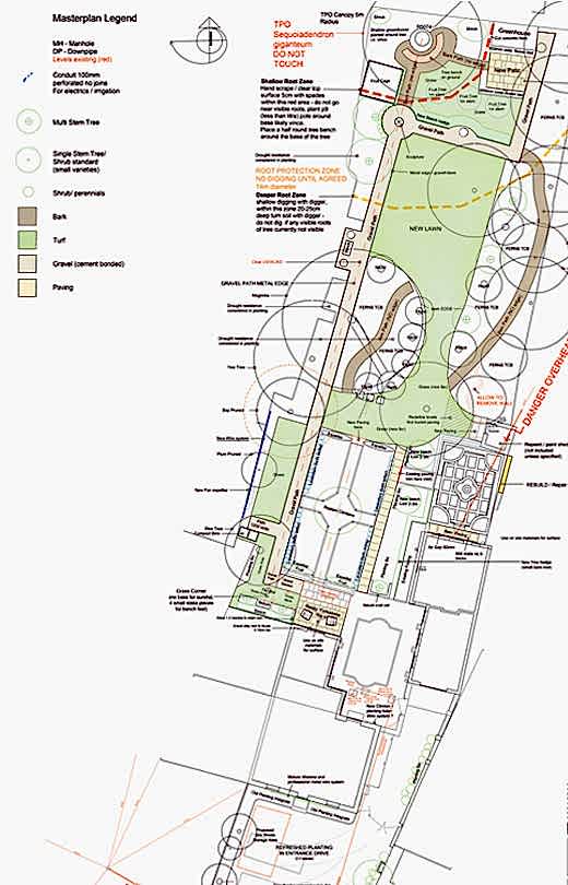 06 Garden Design Masterplan Full Scale Oxfordshire