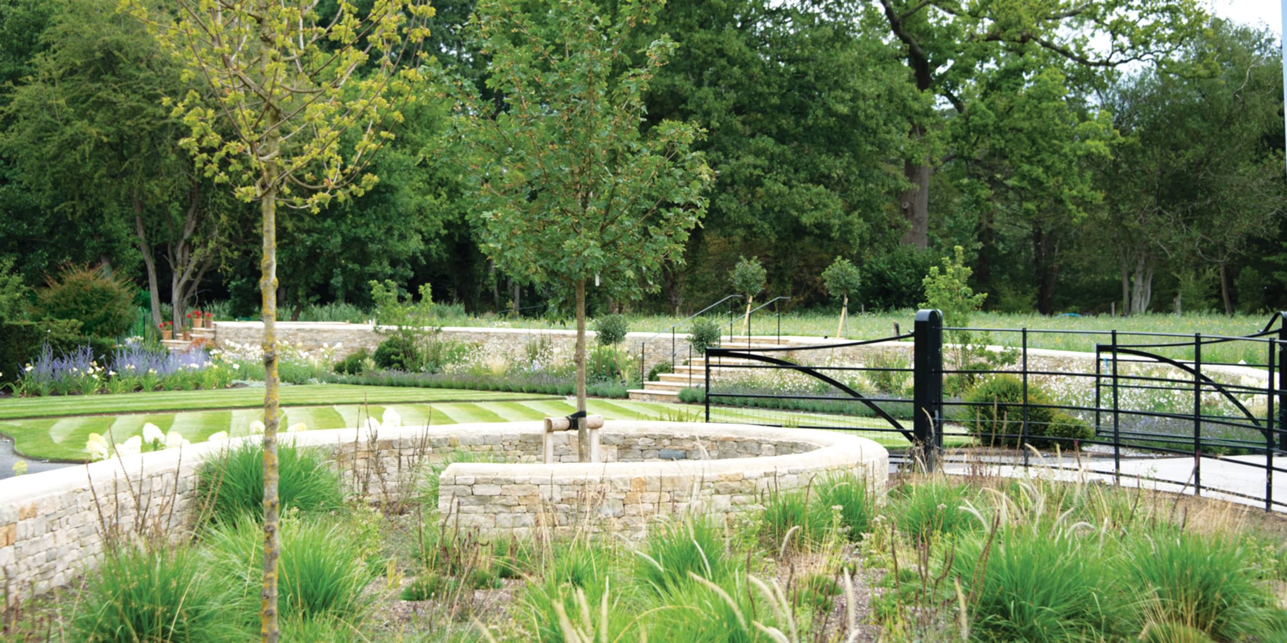 1.1 Spiralling Curves Landscape Design